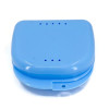 Container for caps, aligners, dentures, Blue
